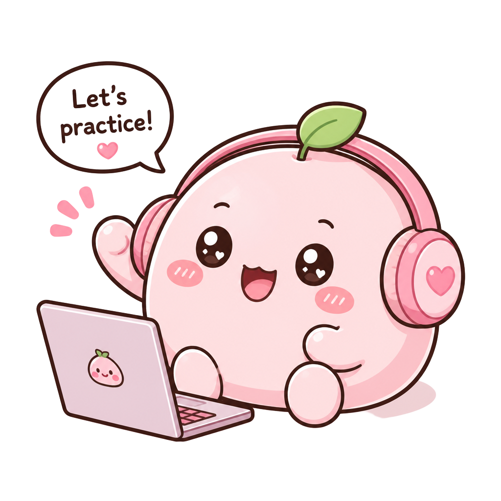 MochiP 陪你在日文魔法教室練習